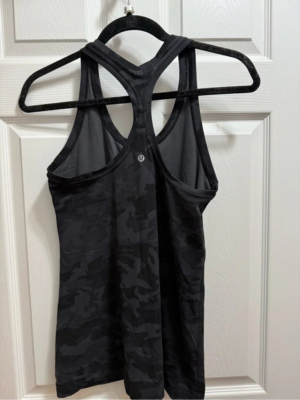 lululemon athletica Black Camo Racerback Tank